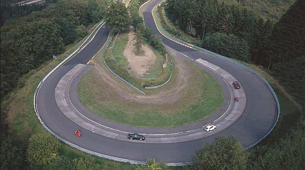 The Karusesell might be the most famous part of the track.